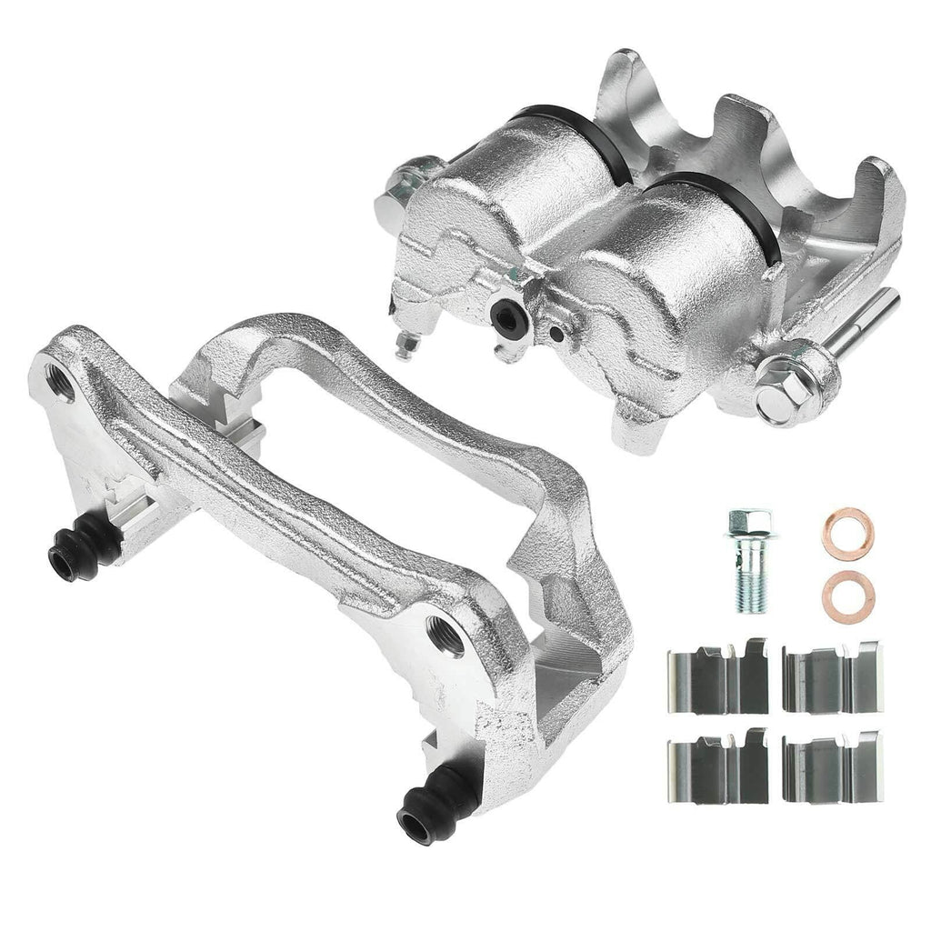 Disc Brake Caliper w/ Bracket For 11-14 Edge 11-15  07-15 -9 Front Right Fits select: 2012-2014   , 2011