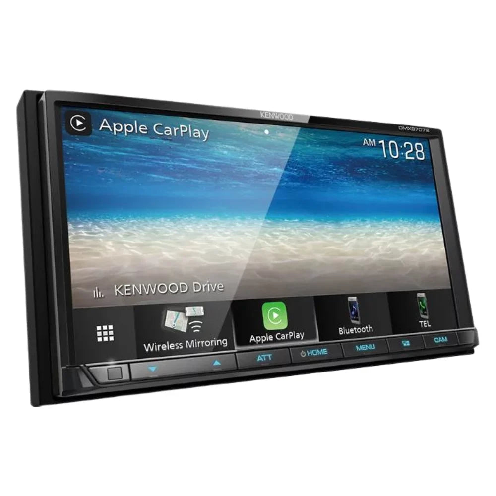 New Kenwood DMX9707S 6.95" Multimedia Receiver and -230 Universal Backup Camera