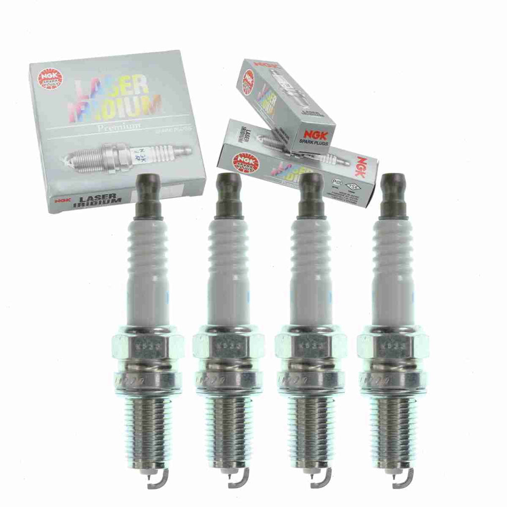 4 pc  93618 Laser Iridium Spark Plugs for 68070507AC SP070507AC SPSP070507AC Ignition Wire Secondary Fits select: 2012-2019  500, 2013-2016