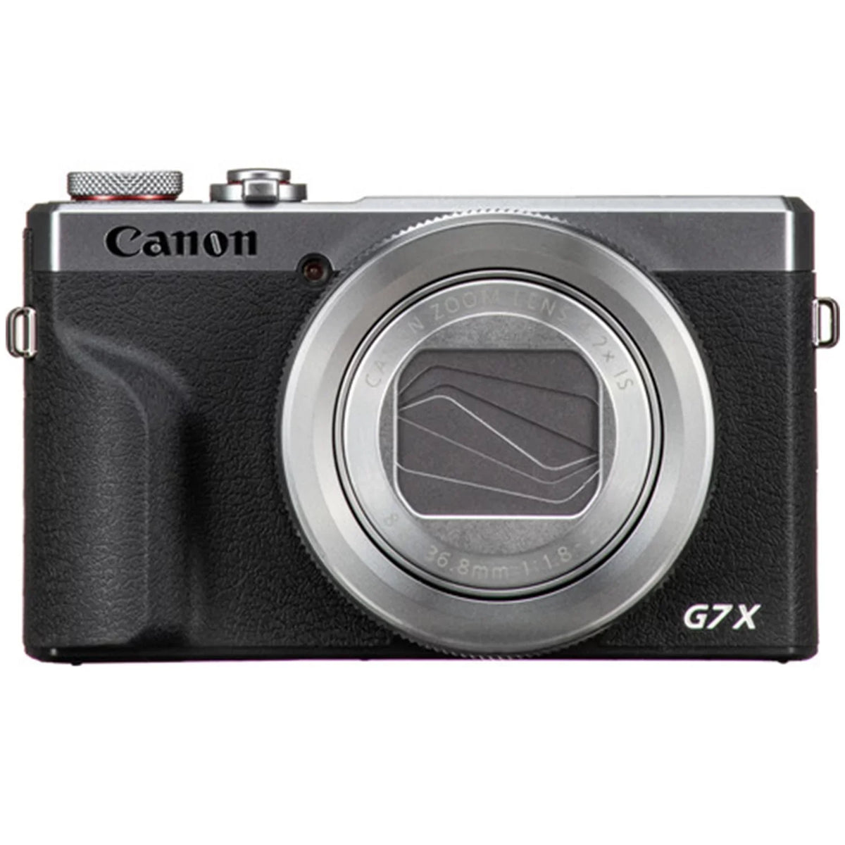 Canon PowerShot G7 X Mark  Digital Camera (Silver) with 2 Pieces SanDisk 64GB Memory Card + Case + Tripod + ZeeTech Professional Bundle