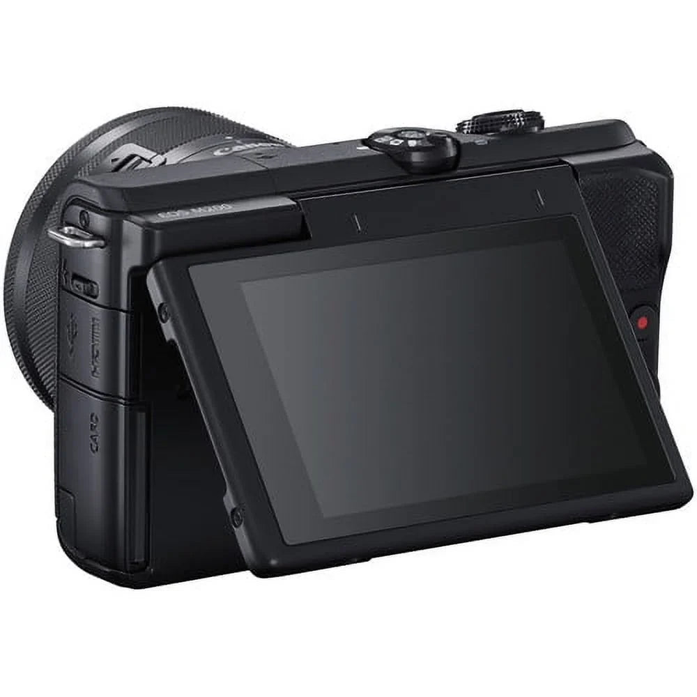Canon  M200 with 15-45mm Lens Kit with Spare Battery + More - International Model