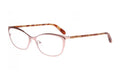Gisselle Eyewear Rose Pink  Eyeglasses 55/15/145 with Case