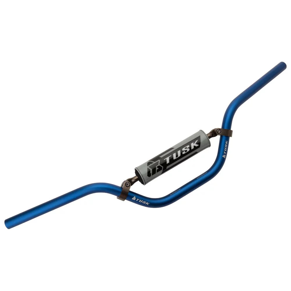 Tusk T-10 Aluminum 7/8" Handlebar  Mini Bend Blue For  CR3 1997
