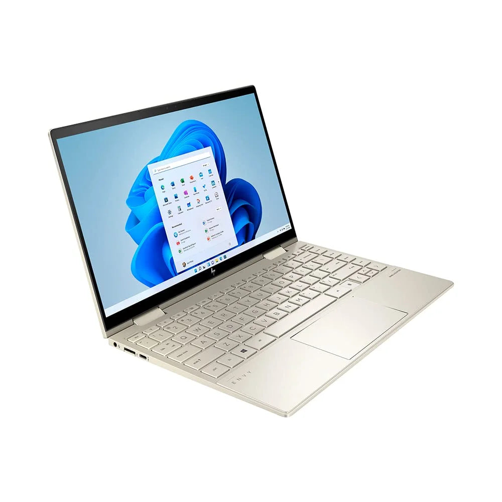 2021 Envy X360 2-in-1 13.3"  Touchscreen Laptop, Intel Core i5-1135G7 (Beats i7-1065g7), 8GB , 1TB PCIe , Backlit Keyboard, Iris Xe Graphics, Webcam, Windows 11, Gold, 32GB  Card
