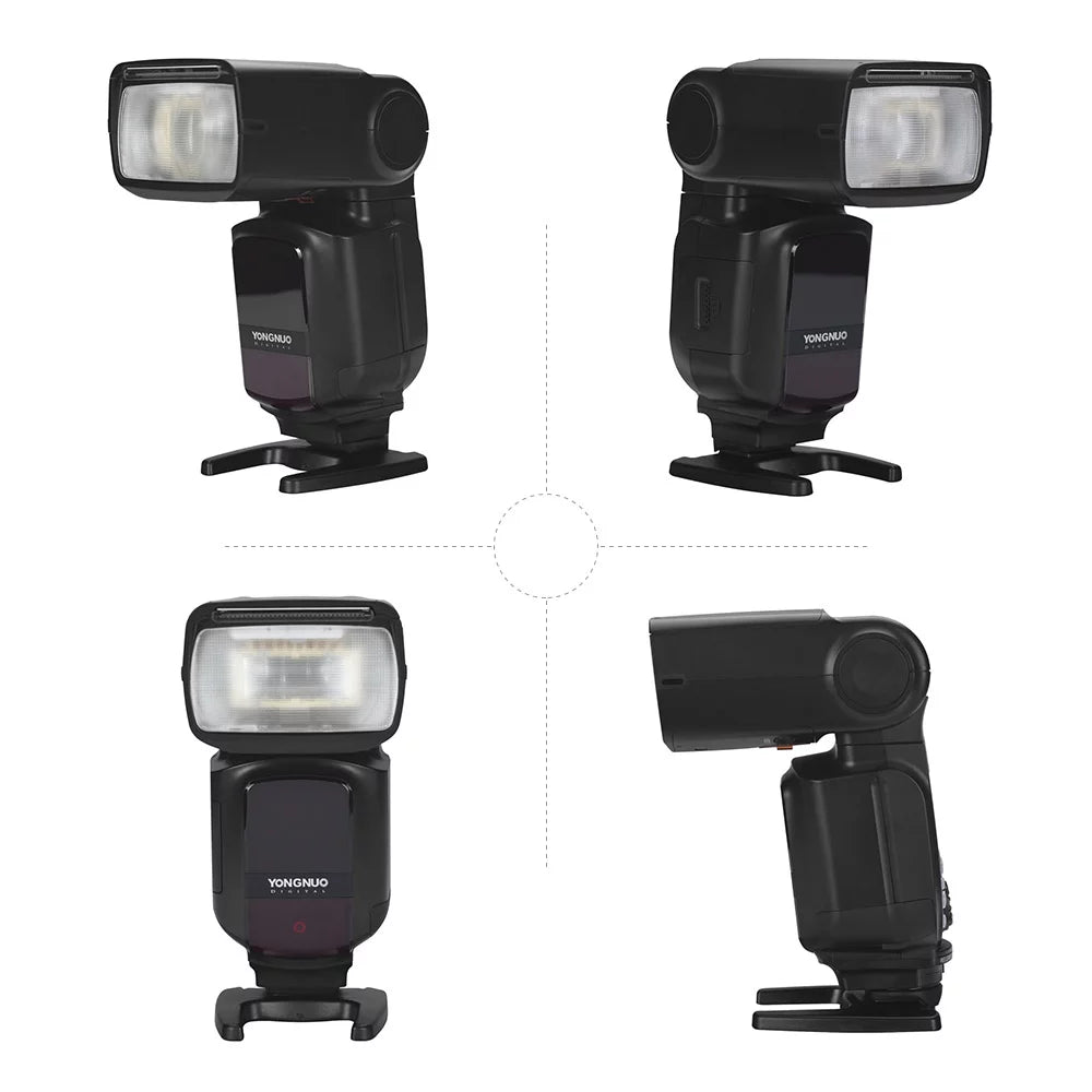 YN968N  Wireless  Speedlite Flash with Built-in 5600K  Light - 1/8000s  for Nikon  Cameras, Compatible with YN622N YN560 Wireless System