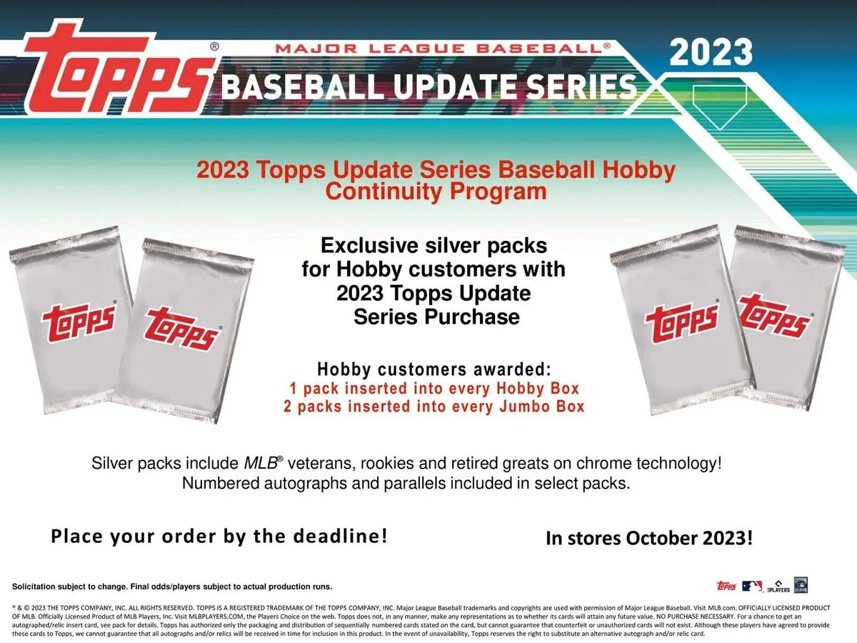 Topps 2023 Update Series Baseball Trading Card  Box