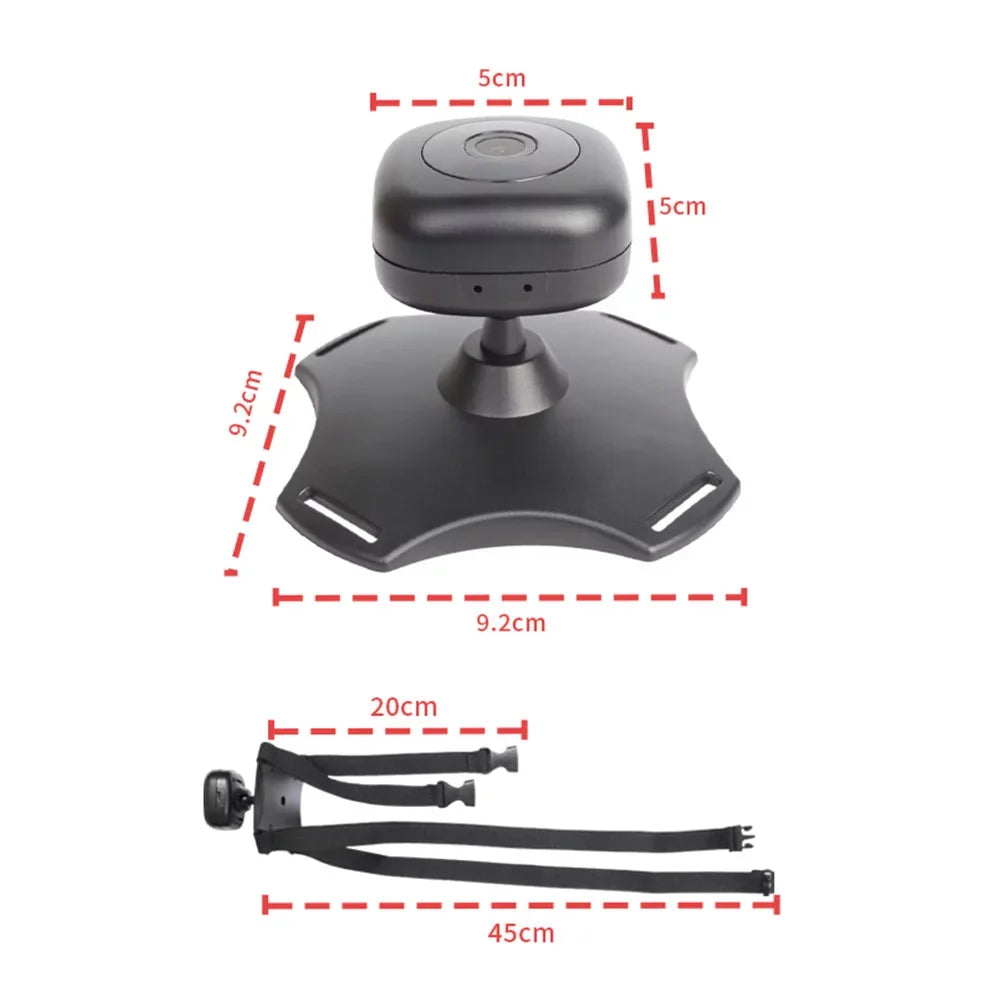 ammoon WiFi Baby Car Monitor Camera, Wireless Monitor for Rear Facing Seat, Night Vision, 360° Rotation