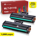 2-Pack -D111S D111S 111S 111L MLT111S Compatible Toner Cartridge for Samsung -D111S 111S Xpress SLM2020W M2022W M2070FW M2024 M2026W Printer (Black)