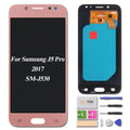 Screen Replacement For  Galaxy J5 Pro 2017 J530  Display Touch Digitizer Assembly Repair Parts(Pink)