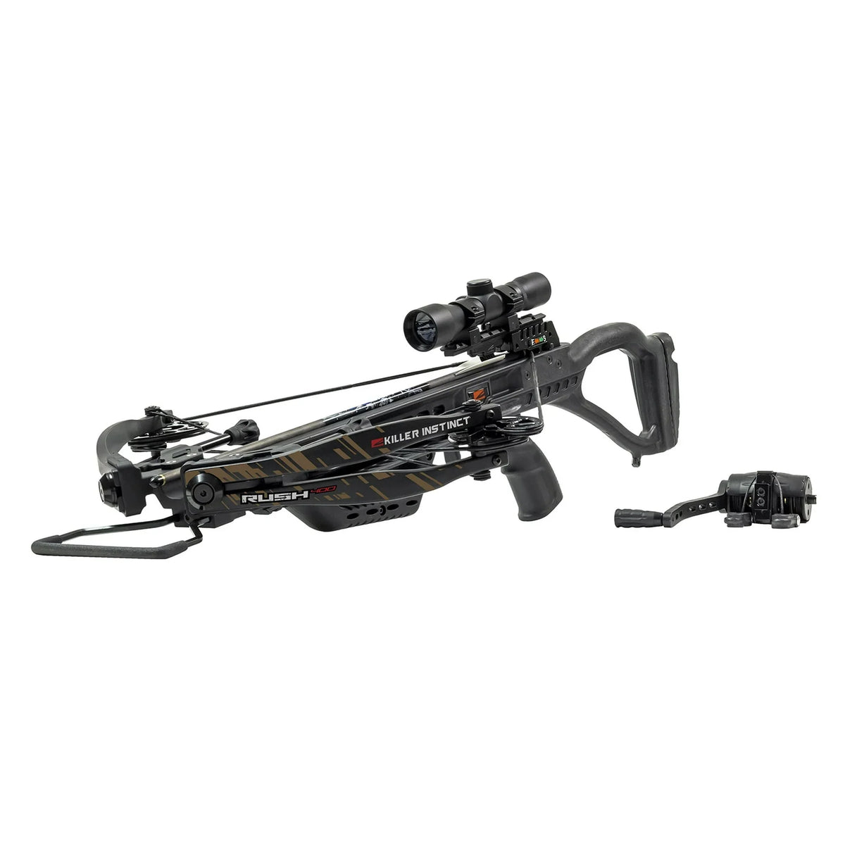 Killer Instinct 1002 Rush 400 Crossbow  Package with Crank Cocking System