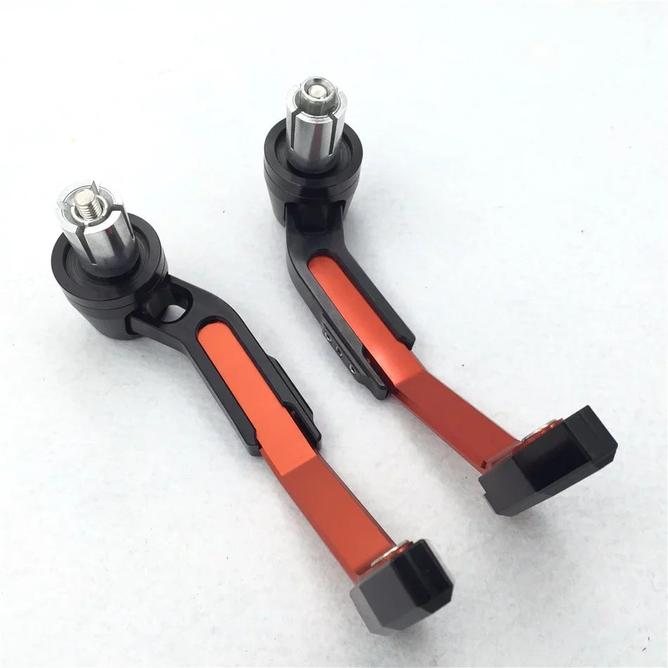 '- Motorcycle Adjustable Angel Length Golden Red Black Total  22mm  Protector Proguard Pro Brake Clutch Lever Protect Guard For Suzuki   Hayabusa Kawasaki Ninja Aprilia Climber