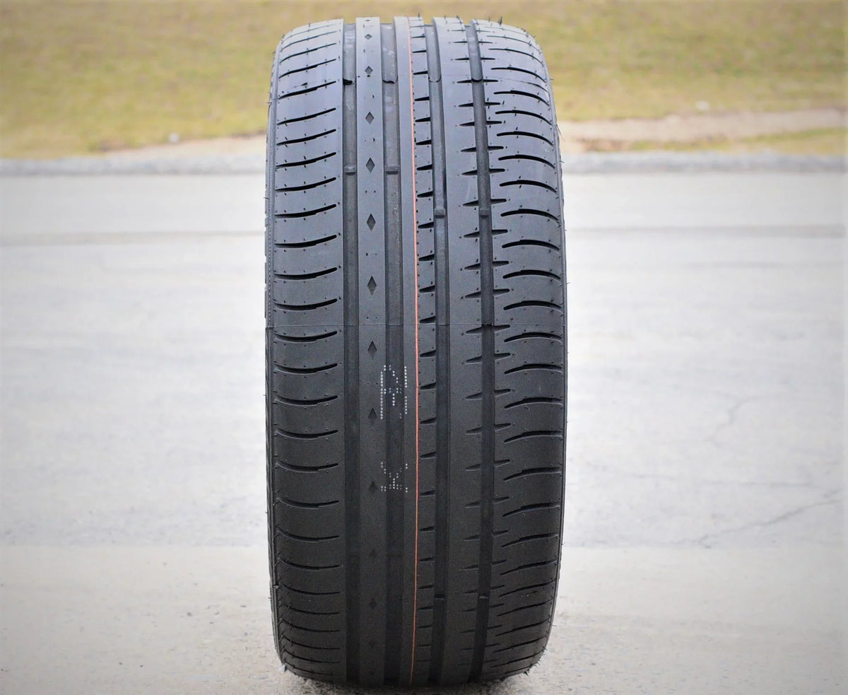 Pair of 2 () Accelera Phi 235/40ZR18 235/40R18 95Y  A/S High Performance Tires Fits: 2012-18 Ford Focus Titanium, 2017-23 Honda Civic Sport Touring