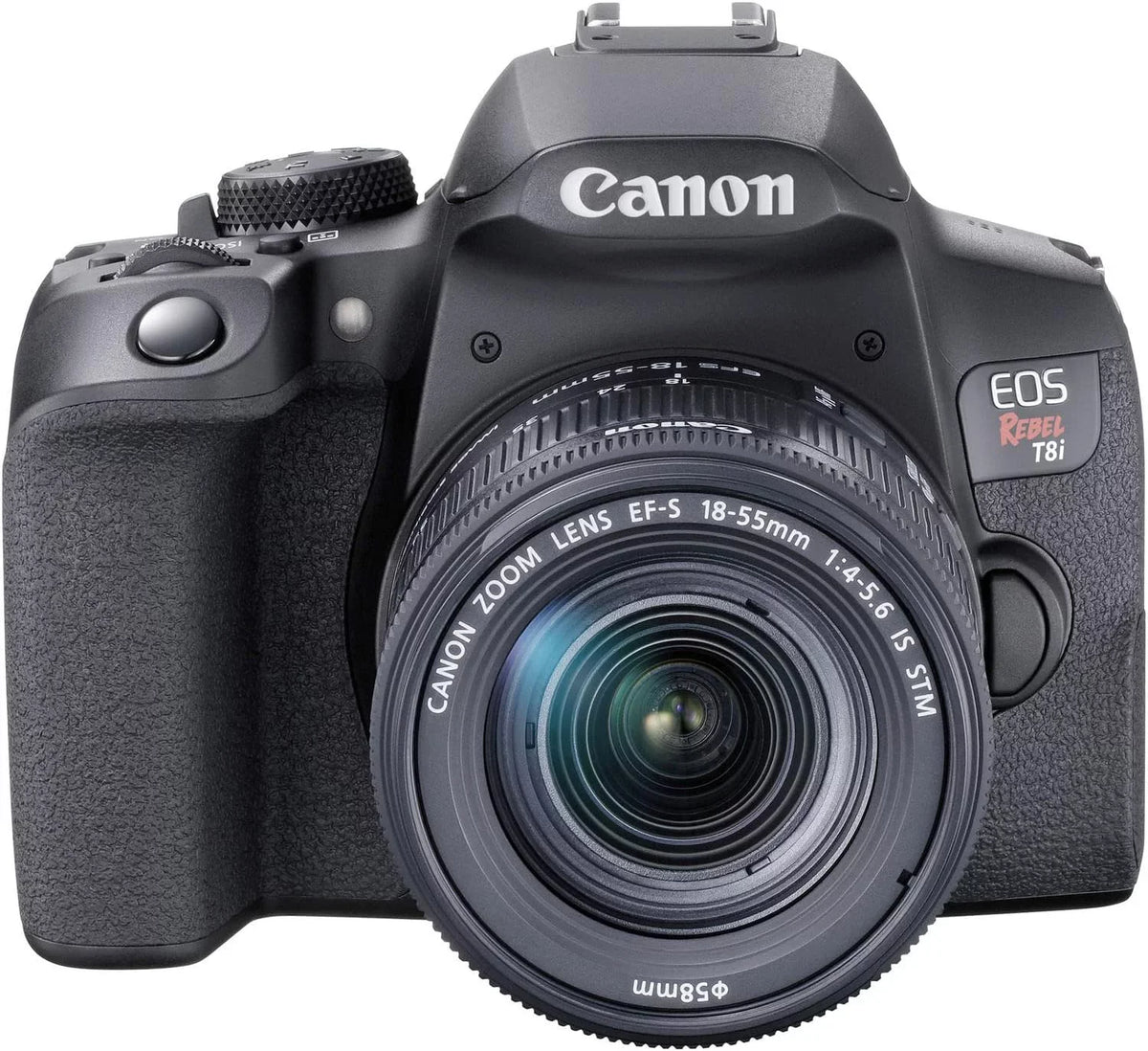 Camera Bundle for Canon  Rebel T8i  Camera with -S 18-55mm f/4-5.6   Lens and Accessories Kit (64GB, Hand Grip Tripod, Flash, and More)