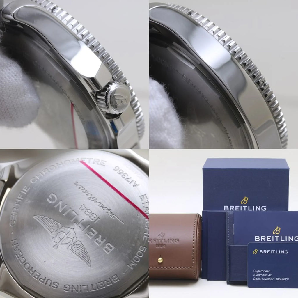 Pre-Owned  Super Ocean 42 A17366021B1A1 Stainless Steel Men's 39203 (Good)