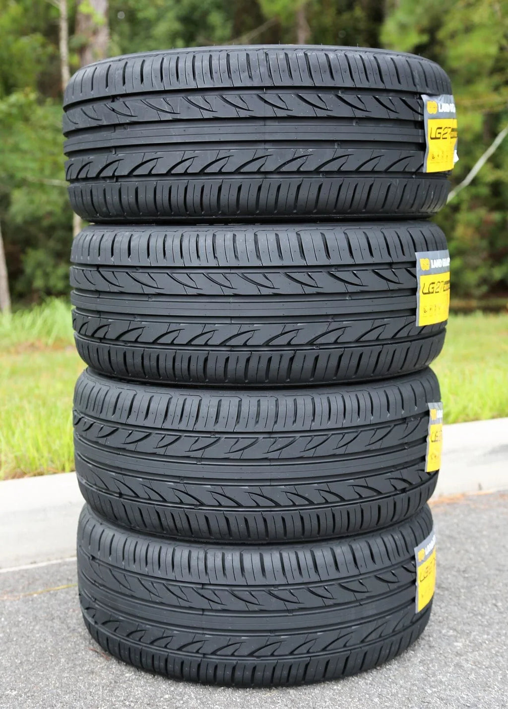 Landgolden LG27 255/40ZR19 255/40R19 100W  A/S High Performance Tire Fits: 2014 Ford Mustang , 2015 Ford Mustang EcoBoost Premium