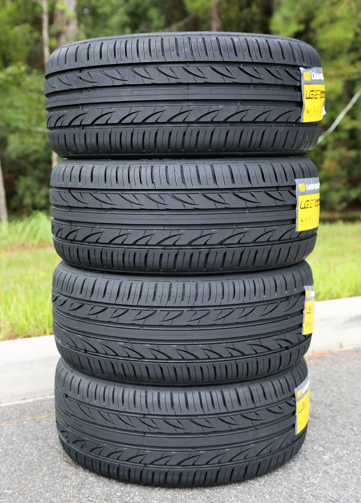 Landgolden LG27 255/40ZR19 255/40R19 100W  A/S High Performance Tire Fits: 2014 Ford Mustang , 2015 Ford Mustang EcoBoost Premium