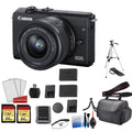 Canon  M200 with 15-45mm Lens Kit with Spare Battery + More - International Model