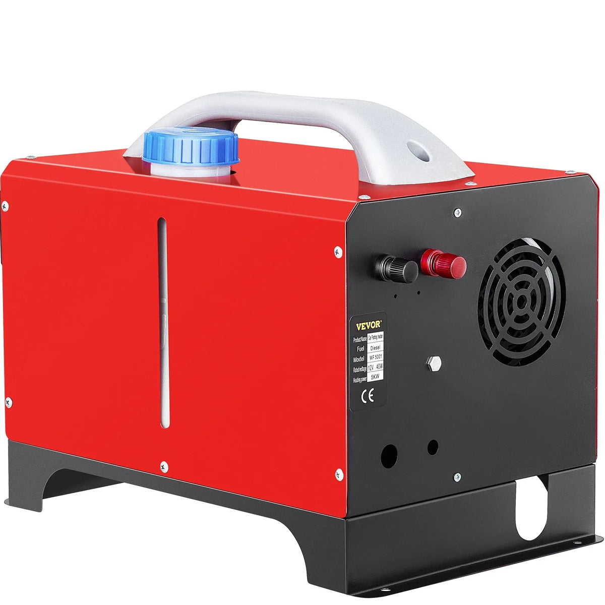 5KW 12V Diesel Air Heater with Remote Control and , Fast Heating Mini Truck Heater for , Boat, Bus, Car Trailer, Motorhomes