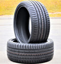 Pair of 2 () Accelera Phi 235/40ZR18 235/40R18 95Y  A/S High Performance Tires Fits: 2012-18 Ford Focus Titanium, 2017-23 Honda Civic Sport Touring