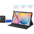 Samsung Galaxy Tab S6 Lite 10.4'' WiFi Tablet Bundle, 4GB , 64GB Storage, Bluetooth, Android 10, S Pen, Tablet Cover with Mazepoly Accessories