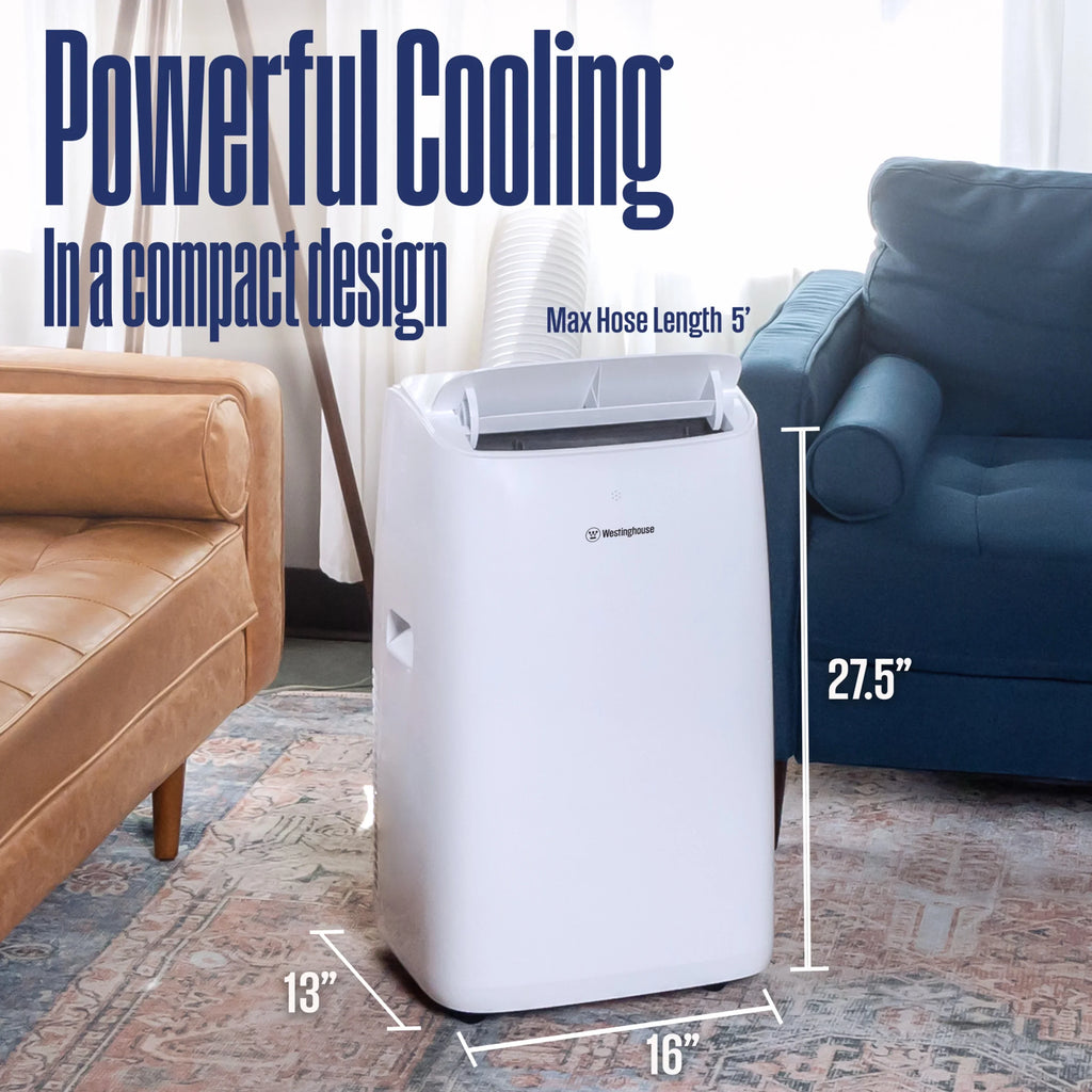 Westinghouse 14,000  Portable Air Conditioner with Dehumidifier with Remote & Smart App, up to 700 Sq Ft