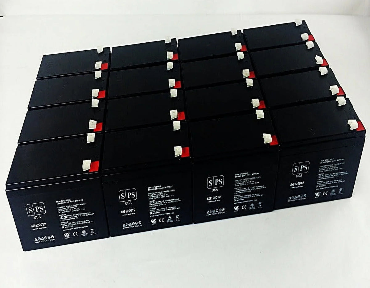 Brand 12V 9Ah Replacement Battery (SG1290T2) for Merida  500 (Terminal T2) (50 Pack)