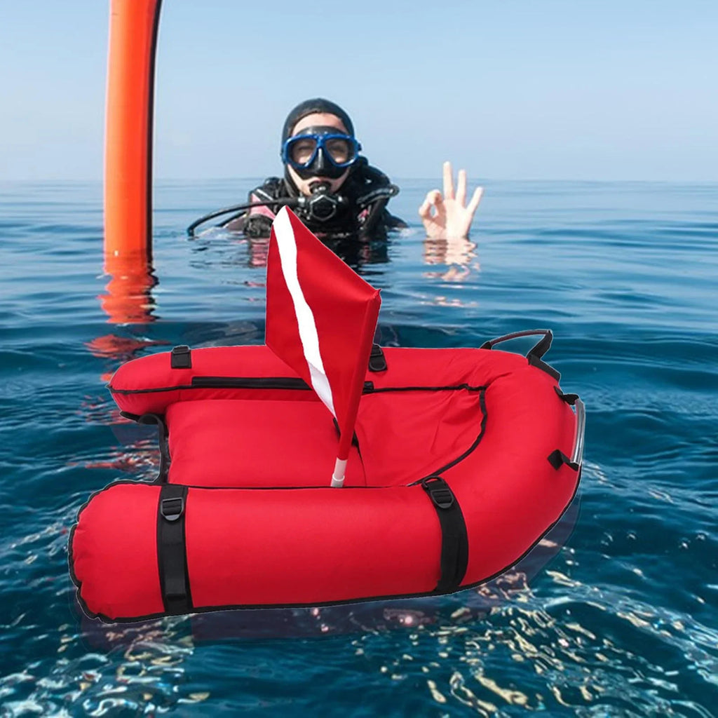 Diving Float Buoy Scuba Dive Flag Float Diving Safe Portable Dive Buoy Inflatable for diving Snorkeling Underwater Sports