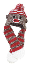 San Diego Hat Company Kid's Monkey Scarf Hat 6X