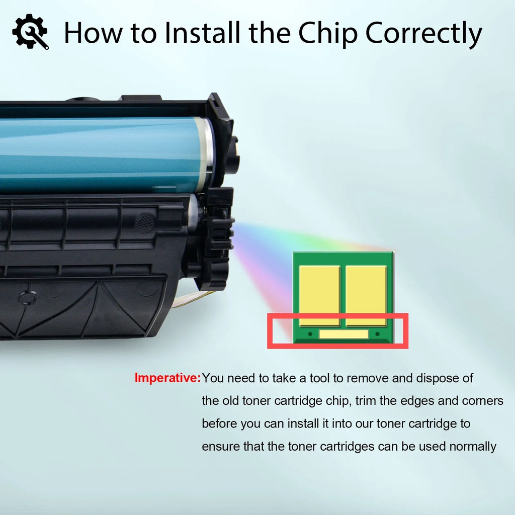 8 Compatible for  134A W1340A (No Chip) Black Toner Cartridge Replacement with  Laserjet M209dw  M234dw M234sdw M234sdn Printer