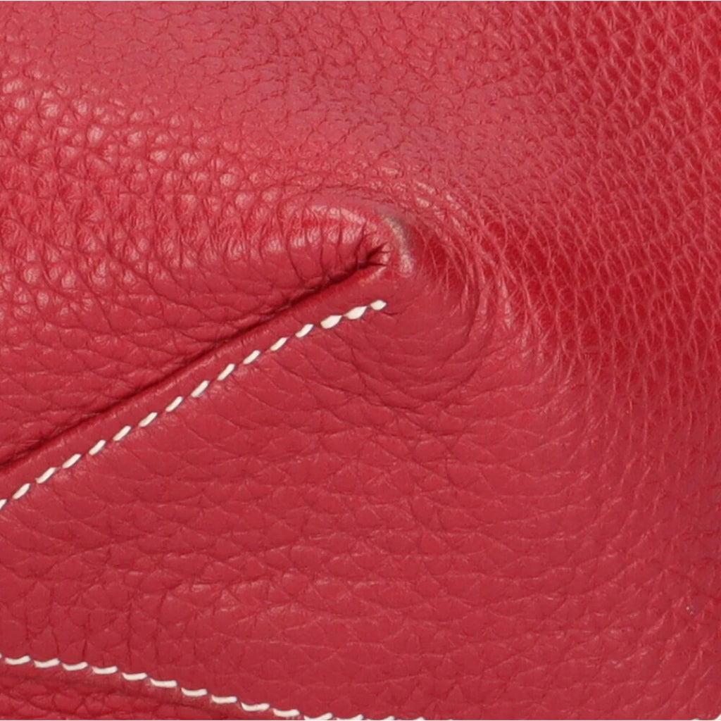 Pre-Owned Hermes  Double Sense 36 Tote Bag Taurillon Clemence Red Ladies (Good)