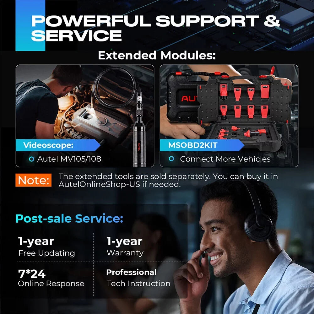Autel Scanner MaxiPRO MP808S Car Diagnostic Scan Tool All System Diagnostics  Coding, Active Test, 36+ Service, Upgraded of MP808/ MP808BT/ MK808