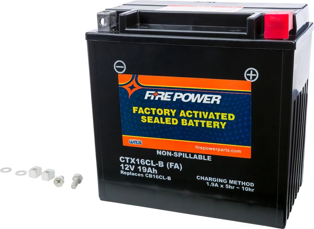 Fire Power Sealed Factory Activated Battery CT16CL-B-() Compatible With Sea-Doo  215 2005-2007