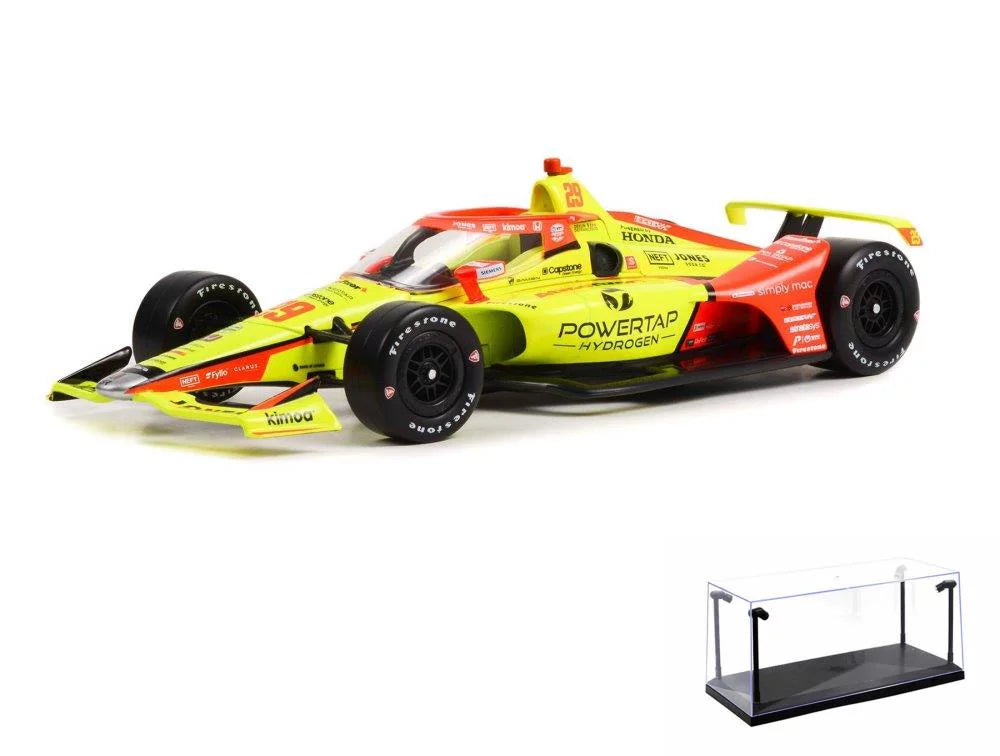 Diecast Car w/ Display Case - 2022  IndyCar, #29 Devlin DeFrancesco - Greenlight 11156 - 1/18 Scale Diecast Car