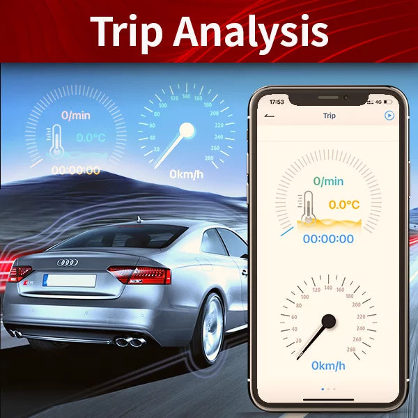 Ancel BD500 Wireless Car Scanner Fits for  Audi Skoda Seat  Vehicles Bluetooth OBD2 Scanner Code Reader Check All Systems Oil Reset  Reset Throttle Learning Automotive Diagnostic Scan Tool