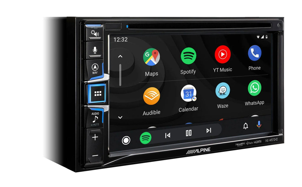 Alpine -W970HD 6.5" Monitor  Player CarPlay/Android/ Receiver+Camera