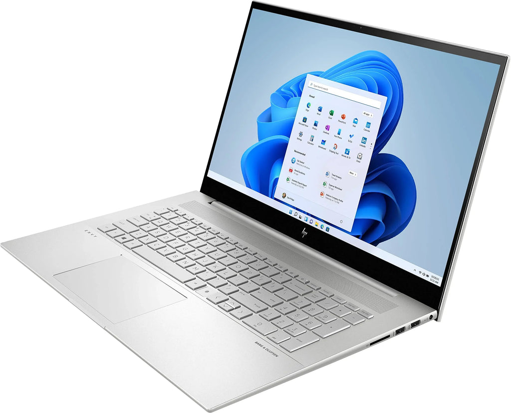 2022  Envy Laptop 17.3"   Touchscreen 10-Core 12th Intel i7-1255U Iris Xe Graphics 24GB DDR4 1TB  Thunderbolt 4 Wi-Fi 6E Backlit Keyboard w/  Reader Windows 11 w/  32GB