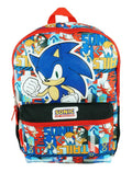16 inches Sonic the Hedgehog Allover Large Backpack