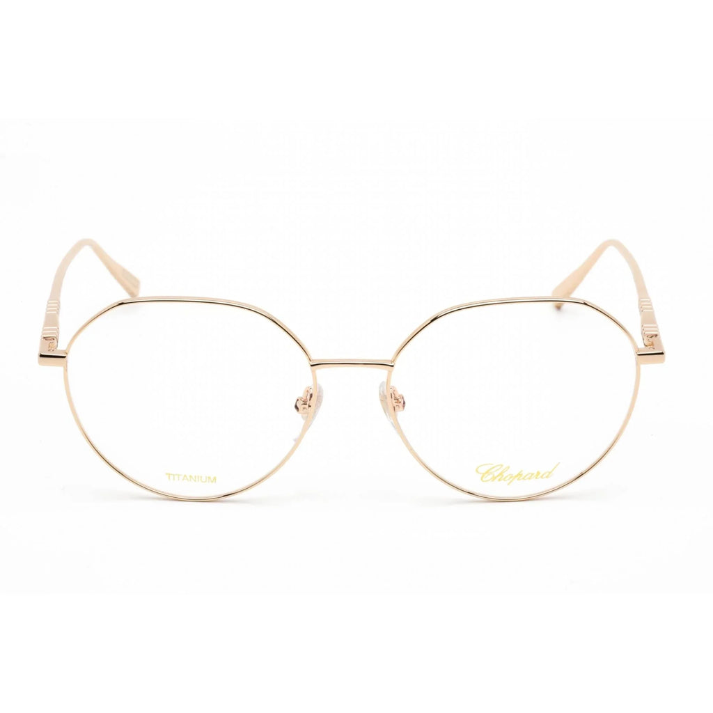 Chopard VCHF71M 0300 Women's Shiny Rose Gold Metal Eyeglasses