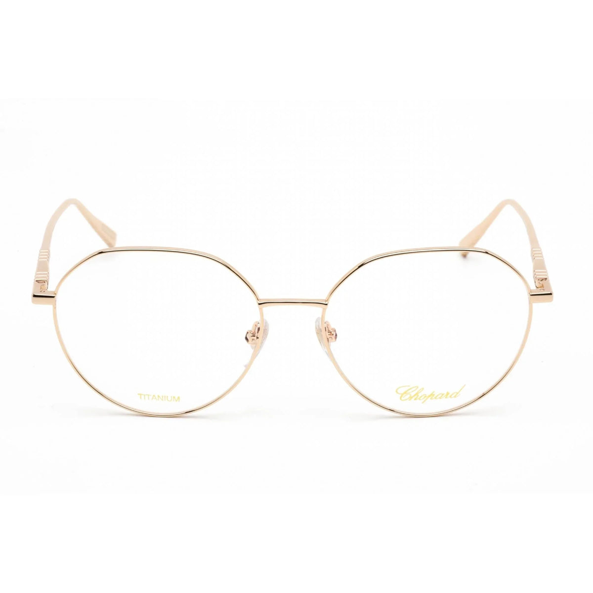 Chopard VCHF71M 0300 Women's Shiny Rose Gold Metal Eyeglasses