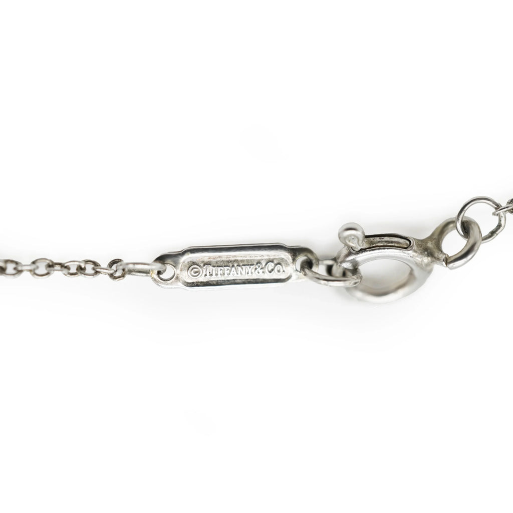 Tiffany & Co. Infinity 3 Stations Bracelet in  Sterling Silver Pre-Owned