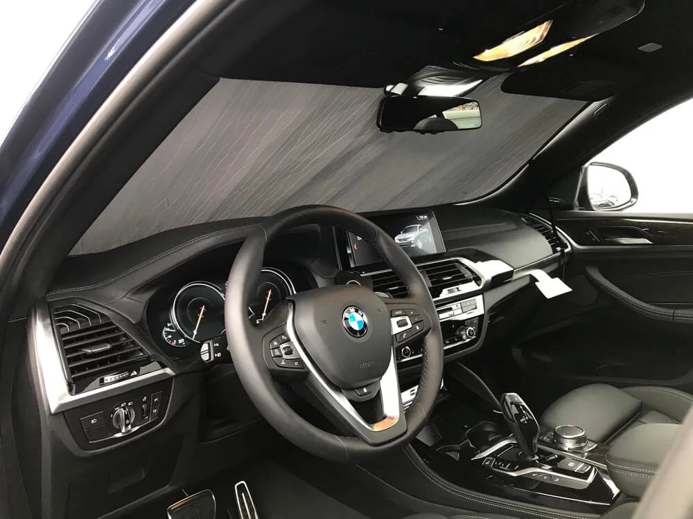 HeatShield, The Original Windshield Sun Shade, Custom-Fit for  X4  2019, 2020, 2021, Silver Series