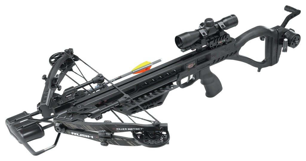 Killer Instinct 1002 Rush 400 Crossbow  Package with Crank Cocking System