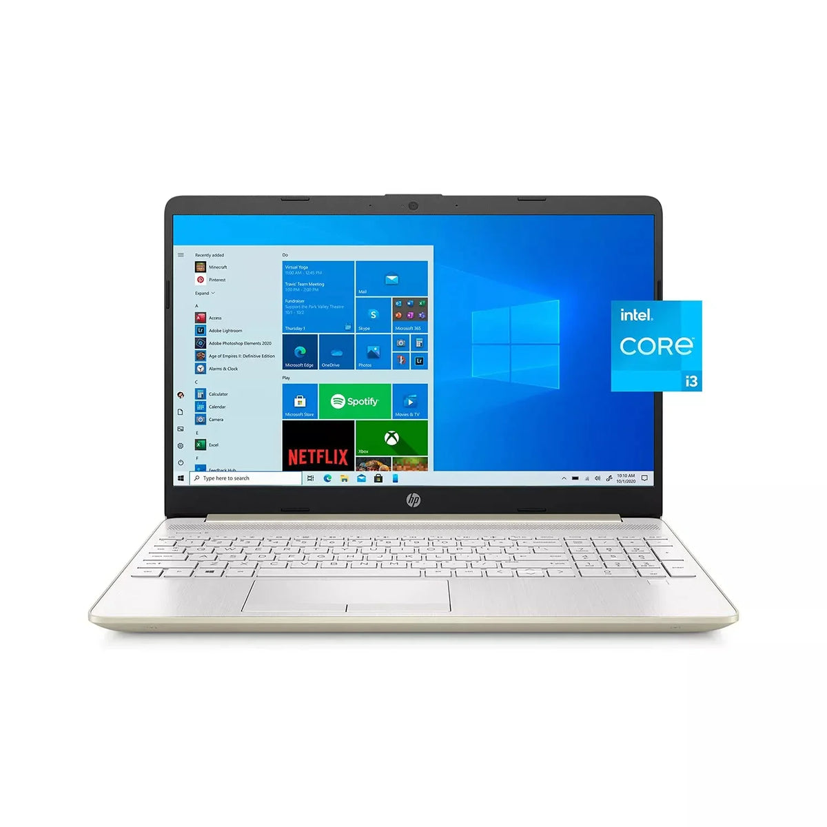 2022  15.6"  Laptop  Intel 11th 4-Core i5-1135G7 24GB DDR4  512GB NVMe  Intel Iris Xe Graphics Webcam  WiFi  RJ45  -C Backlit Keyboard Gold Windows 10 Pro w/ Accessories