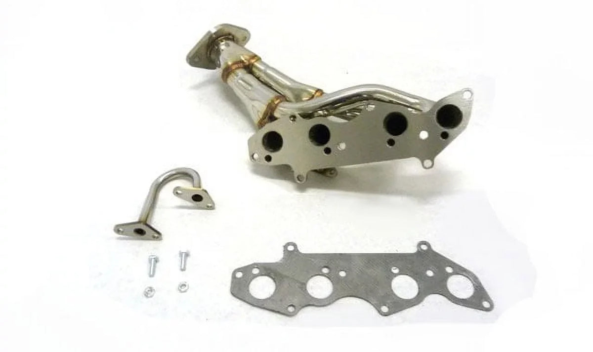 '- Stainless Header Fitment For 2005-2019 Toyota Tacoma. 4Runner, Prado 2.4L/2.7L 2TR-