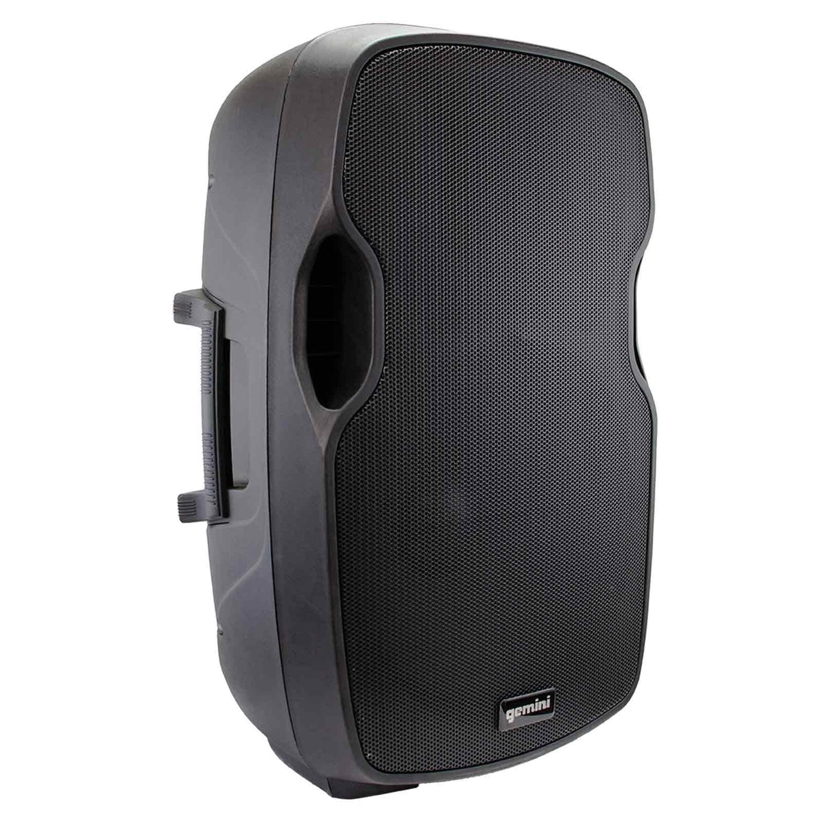 (2) Gemini -1500P 15" Active Speakers with -M100 Single Channel  Microphone Package