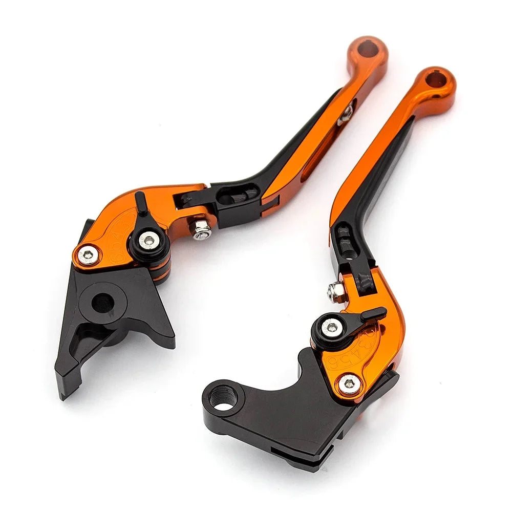 Folding Extendable Brake Clutch Levers for 1090 Adventure/R 2017-2018, Adventure 1050 2016, 690 Dk///690 Enduro R 2014-2020, 690  R 2019, 701 Supermoto/Enduro 2017-2020