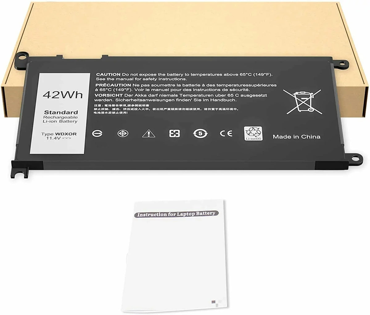 WDX0R  Battery For  Inspiron 15 5567 5568 13 5368 7368 7569 P75F P69G