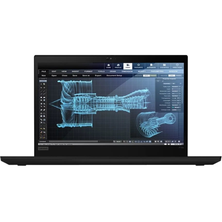 Lenovo ThinkPad P14s Gen 2 20VX008XUS 14" Touchscreen Mobile Workstation - Full  - 1920 x 1080 - Intel Core i7 11th Gen i7-1165G7 Quad-core (4 Core) 2.80 GHz - 16   - 512   - Black
