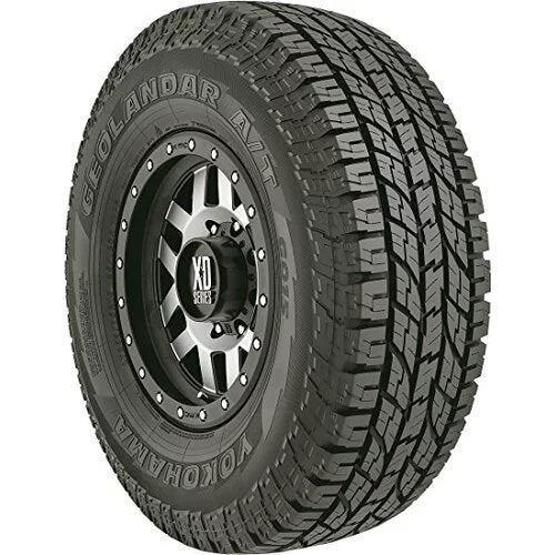 Yokohama Geolandar A/T G015 265/60R18 110H  (4 Tires) Fits: 2015 Toyota Tacoma  Pro, 2012-14 Toyota Tacoma Pre Runner