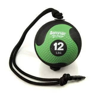 Group AeroMat Elite Power Rope Medicine Ball Green 12 lb